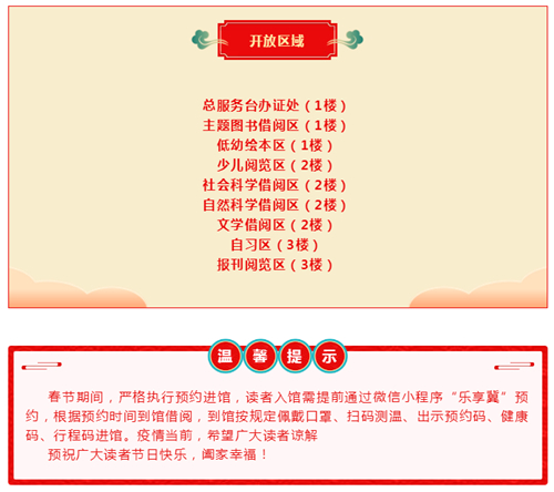 图1：保定市图书馆开放区域