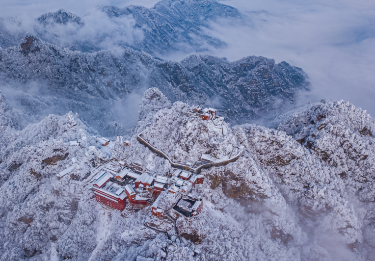 （武当雪韵 拍摄者：游尘）