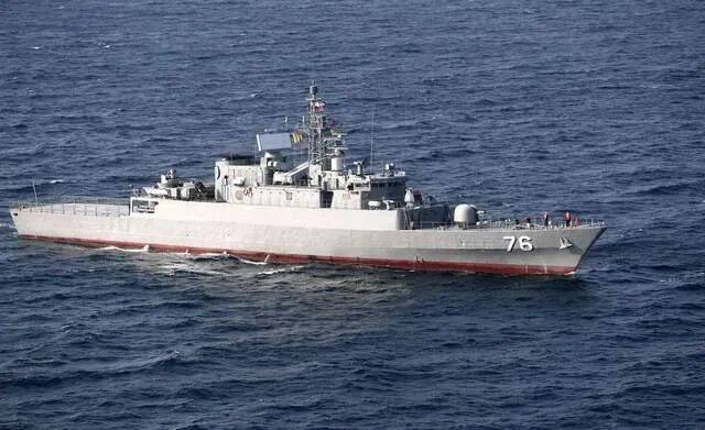 中俄伊三国海军波斯湾军演14艘舰艇集结美国航母早已无影无踪