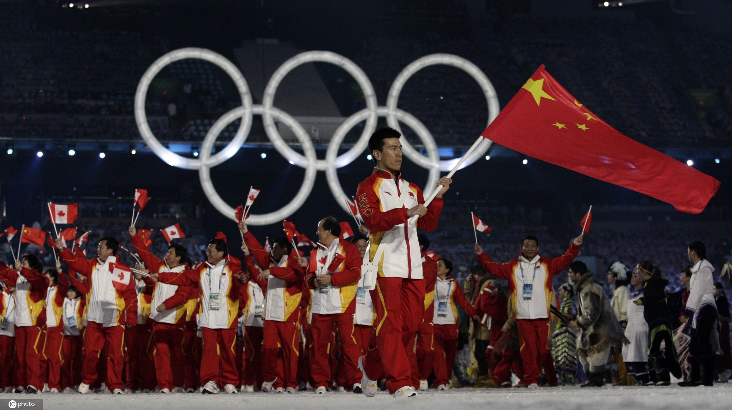 冬奥会中国队图片