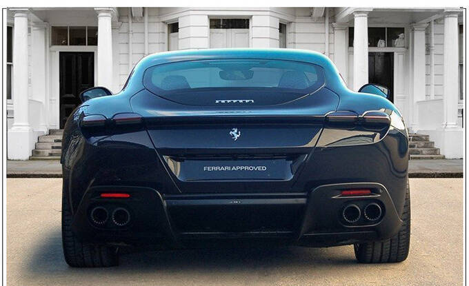 极具性价比的超跑法拉利全新roma海外实拍超高颜值39tv8