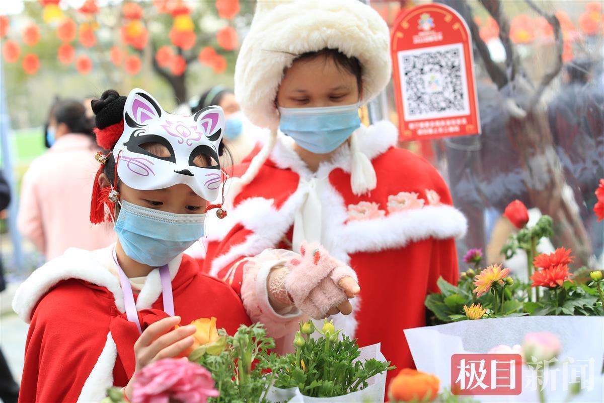 迎春花市迎来新年 第一春 凤凰网