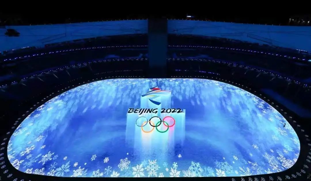 北京冬奥会冰雪五环图片
