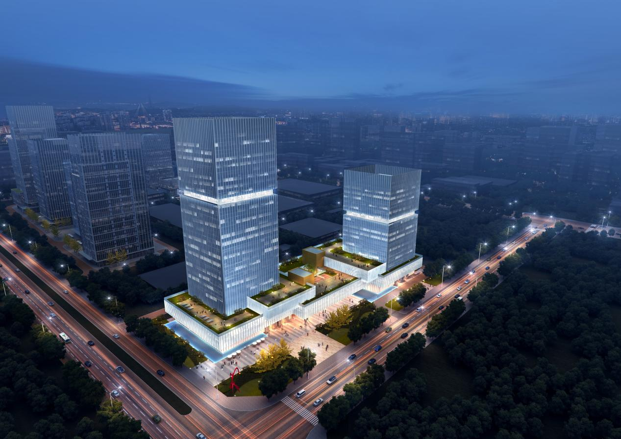 秦创原·航天人工智能科技园项目效果图
