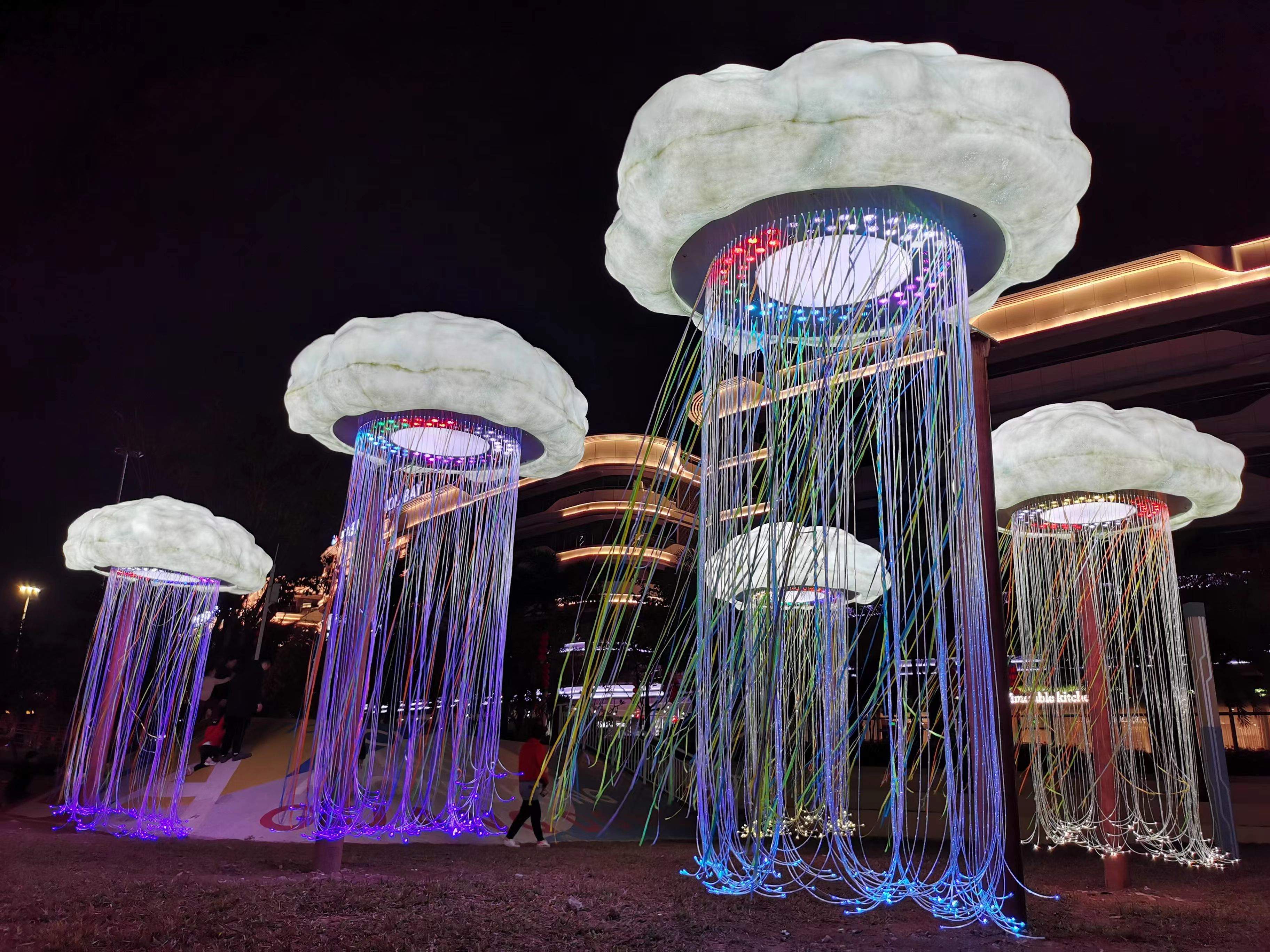 广州南沙粤港澳青创基地创享湾成新晋网红打卡点