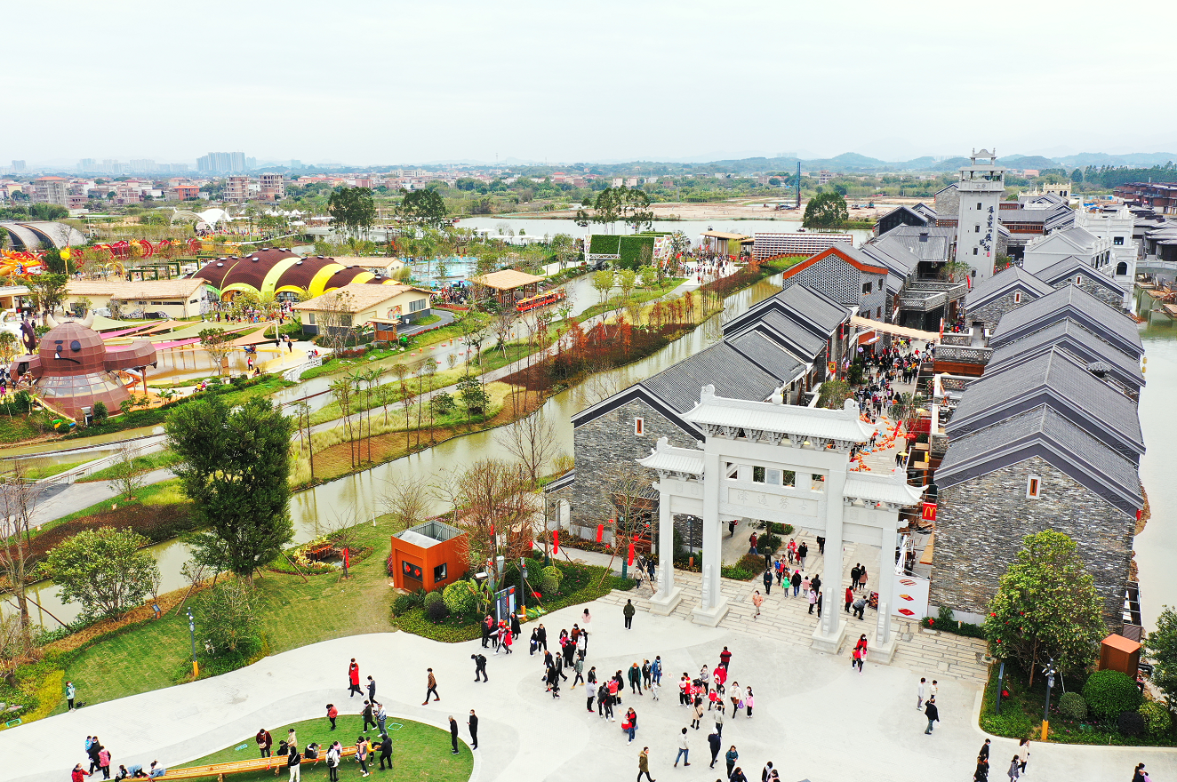 江门古劳水乡景区一期春节开放 呈现岭南水乡"千塘渔家的乡趣生活"