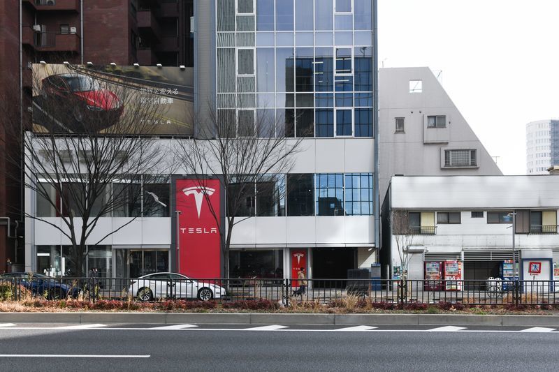 特斯拉东京展厅