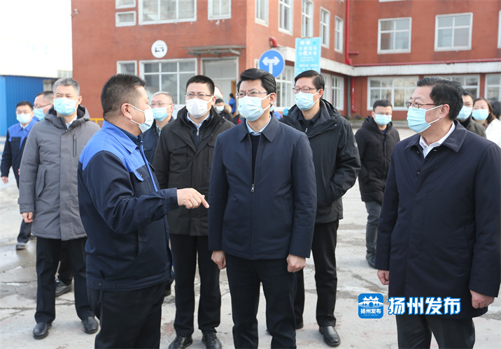 扬州代市长王进健开局即冲刺奋力实现一季度开门红