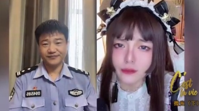“网红警官”陈国平：在多家网络平台与主播连麦PK，宣传反诈知识