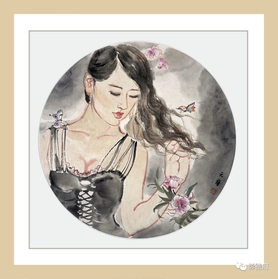 《岁月芳华系列》42x42cm2016年