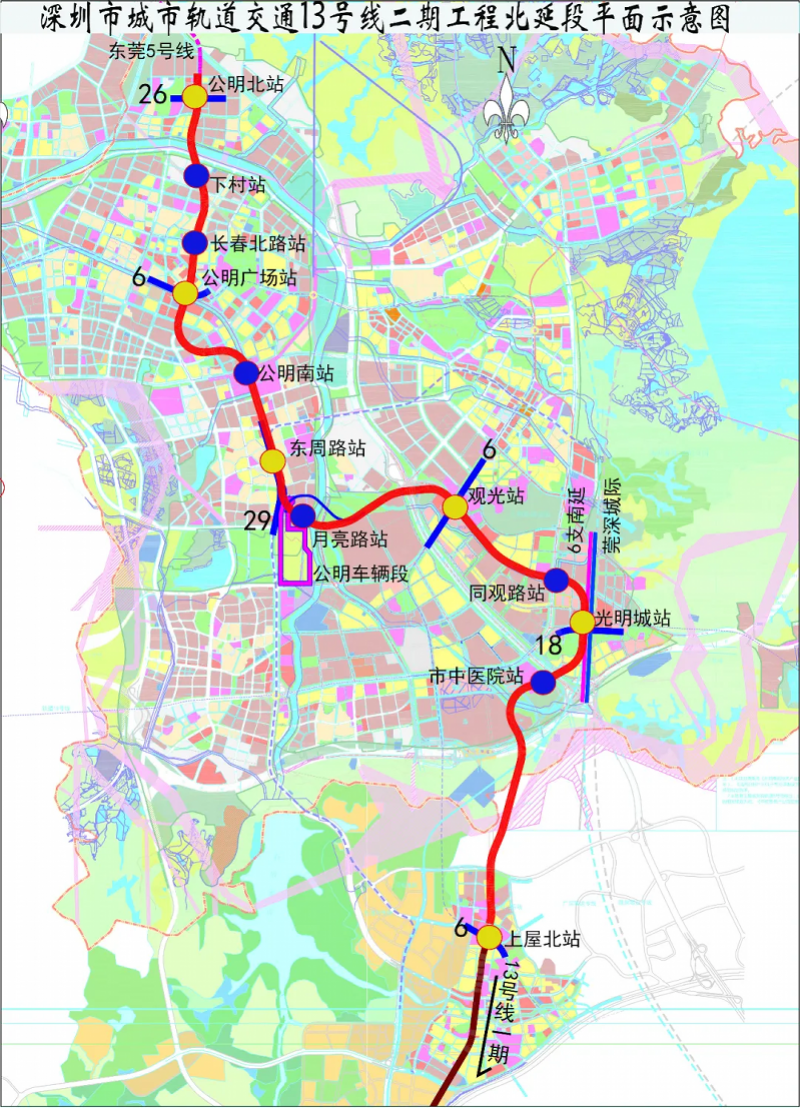 深圳多条地铁建成时间明确线路图来了