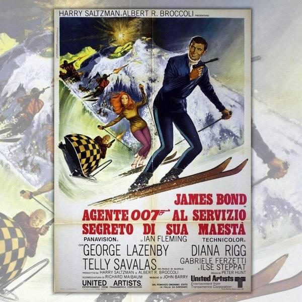 《007之女王密使》(On Her Majesty's Secret Service)是较早呈现滑雪服时尚的电影之一。