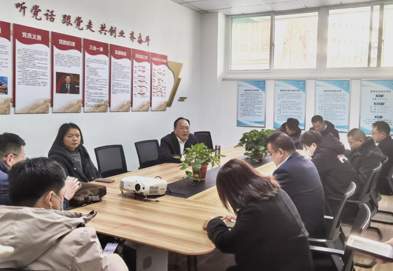 印象济南商圈党委定期召开会议