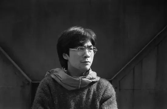 诗人张枣 / 1986年成都 / 肖全摄影