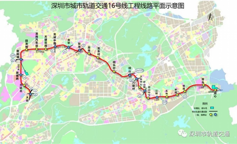 深圳多条地铁建成时间明确 线路图来了