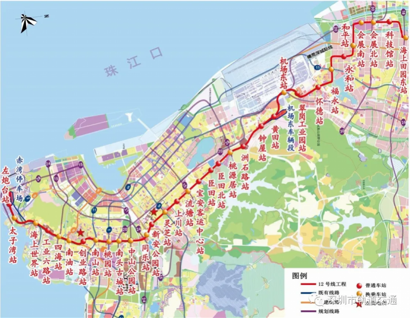 深圳多条地铁建成时间明确 线路图来了