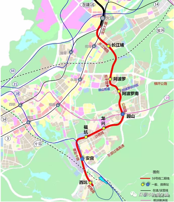 深圳多条地铁建成时间明确 线路图来了