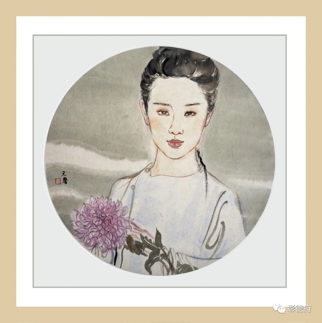 《岁月芳华系列》之二42x42cm2016年