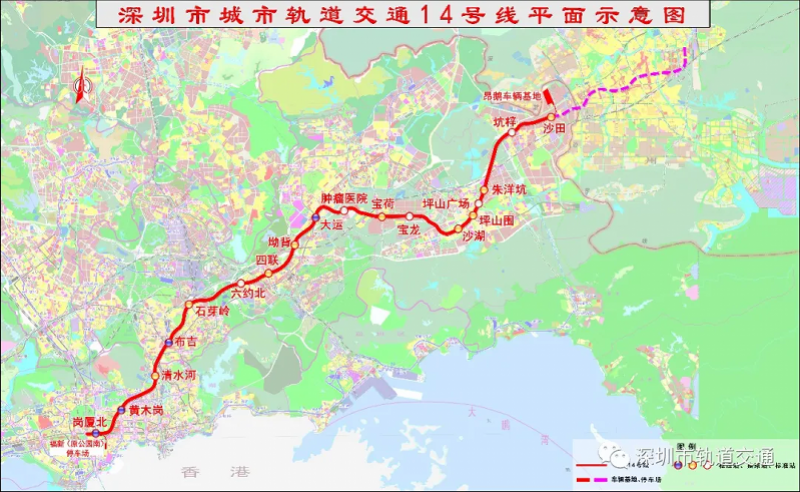 深圳多条地铁建成时间明确 线路图来了