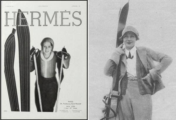 Hermes早期滑雪系列