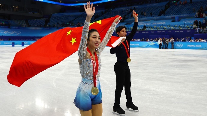 赵宏博主教练,你和弟子都是奥运冠军了!