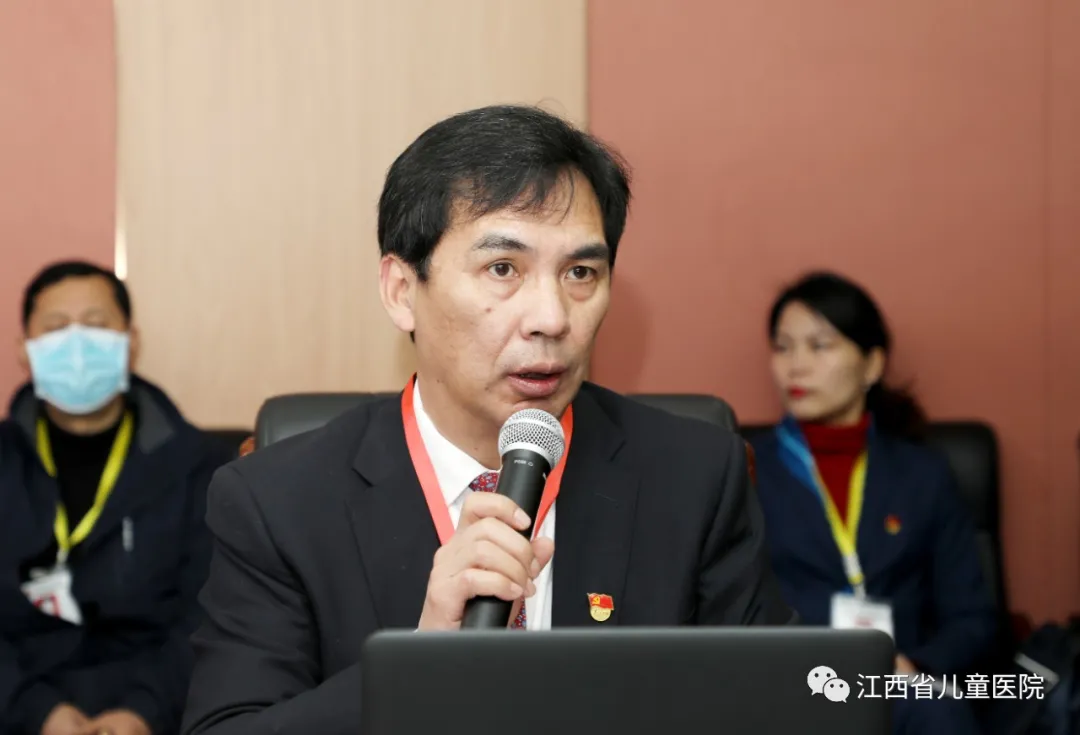 南昌市副市长龙国英在江西省儿童医院红谷滩院区专题调研