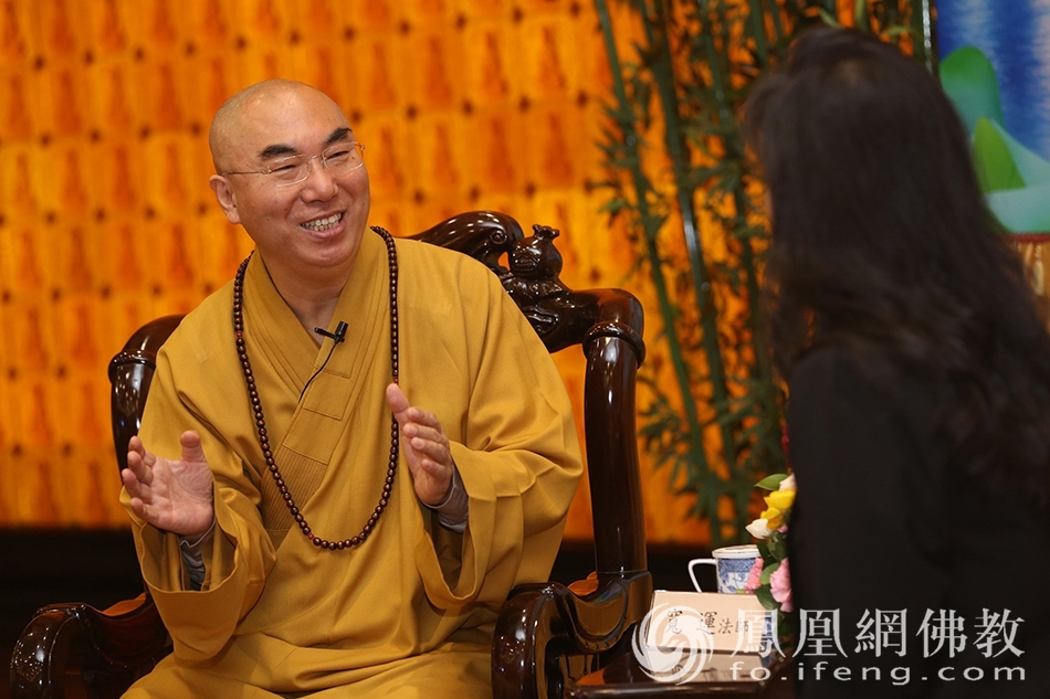 香港佛教联合会会长、西方寺方丈宽运法师(图片来源:凤凰网佛教 摄影:香港佛教联合会)