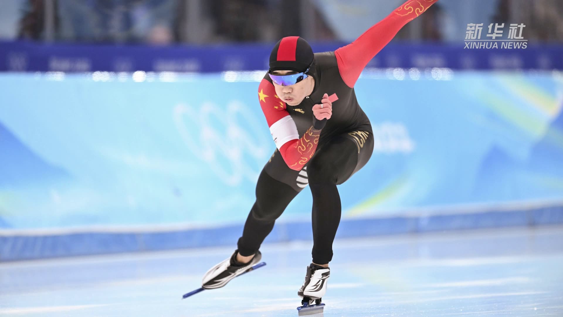 北京冬奥会｜精彩瞬间回顾：速度滑冰男子500米决赛，中国选手高亭宇夺冠