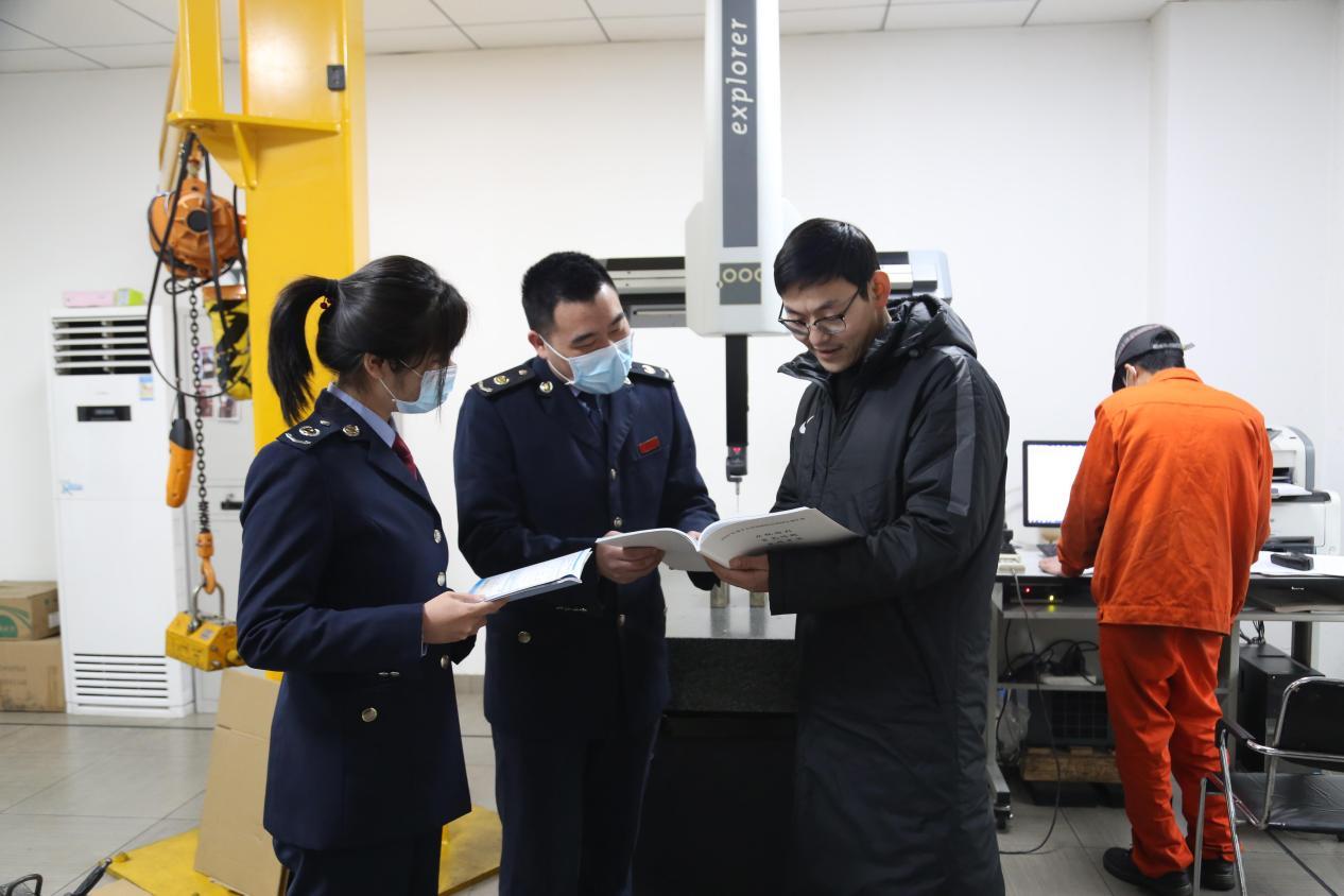 马鞍山博望区新春各部门纷纷走进企业开展“四送一服”营造良好服务环境