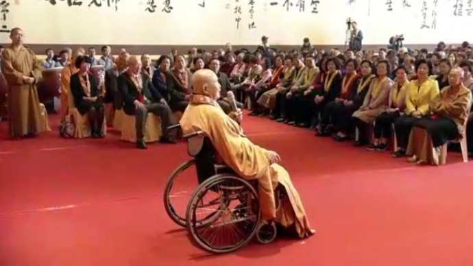 星云大师：我内心的寂寞源于对人性的思索，希望大家广结善缘