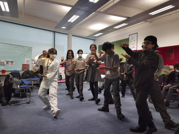 太极拳现场教学