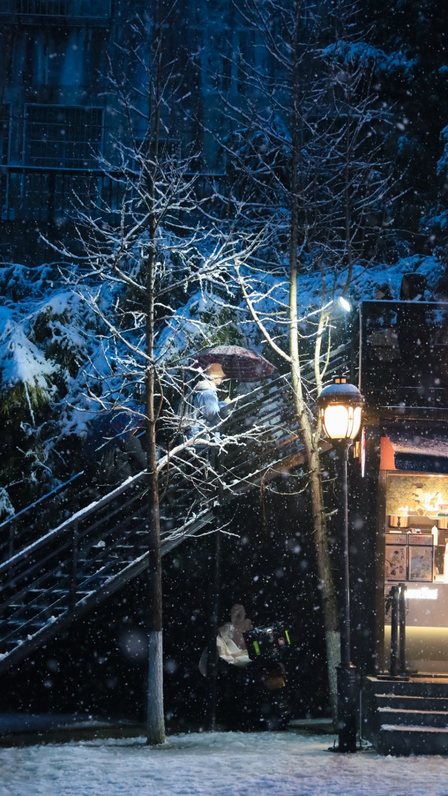 组图长沙的风花雪夜