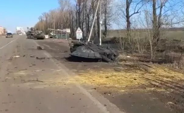 ҕ�l���@ʾ�İl��ѳ����������ը�w��T-80BVM��̹��