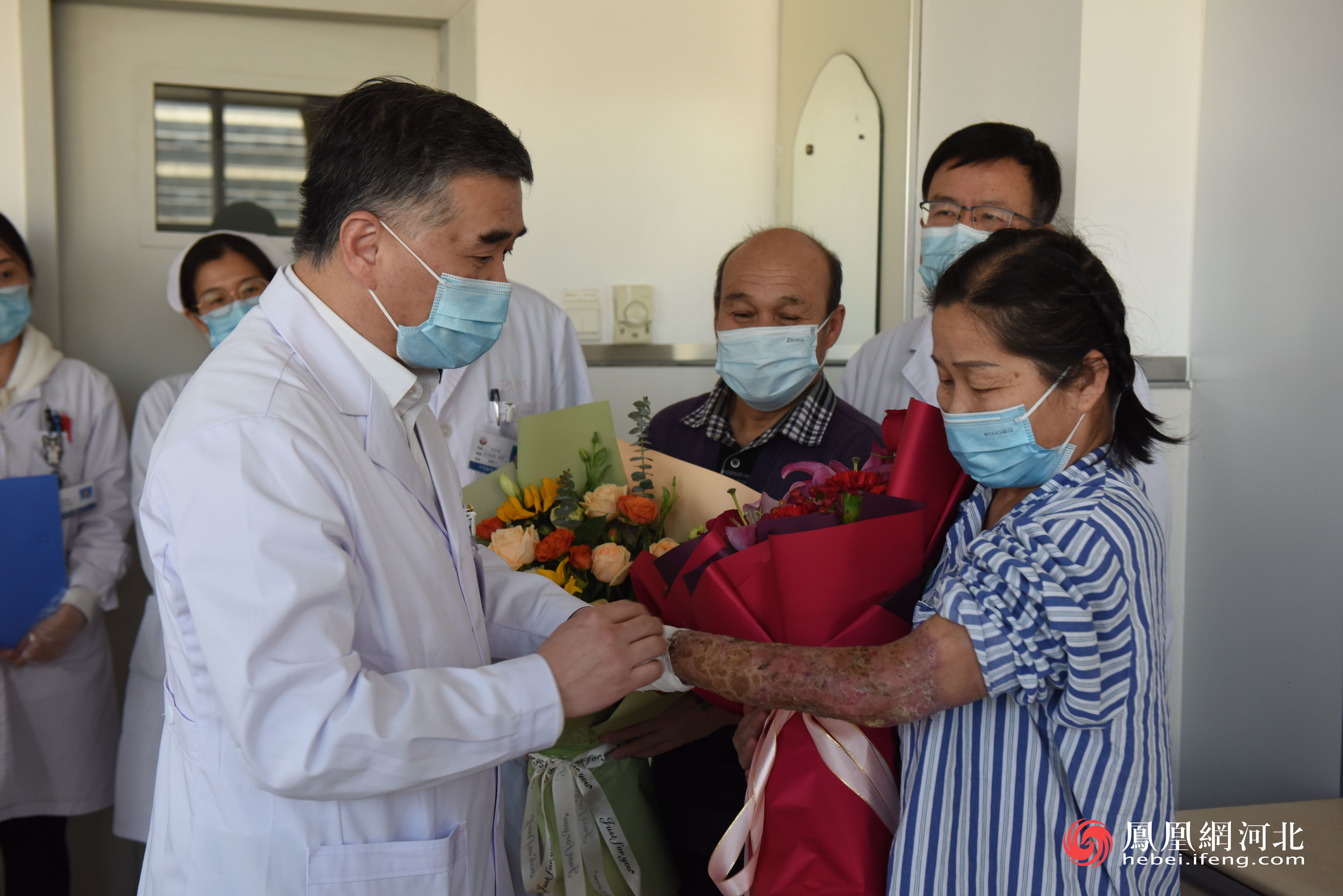 河北医科大学第三医院领导看望患者