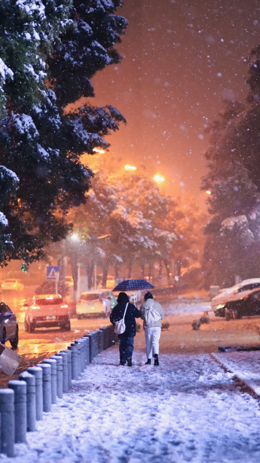 组图长沙的风花雪夜