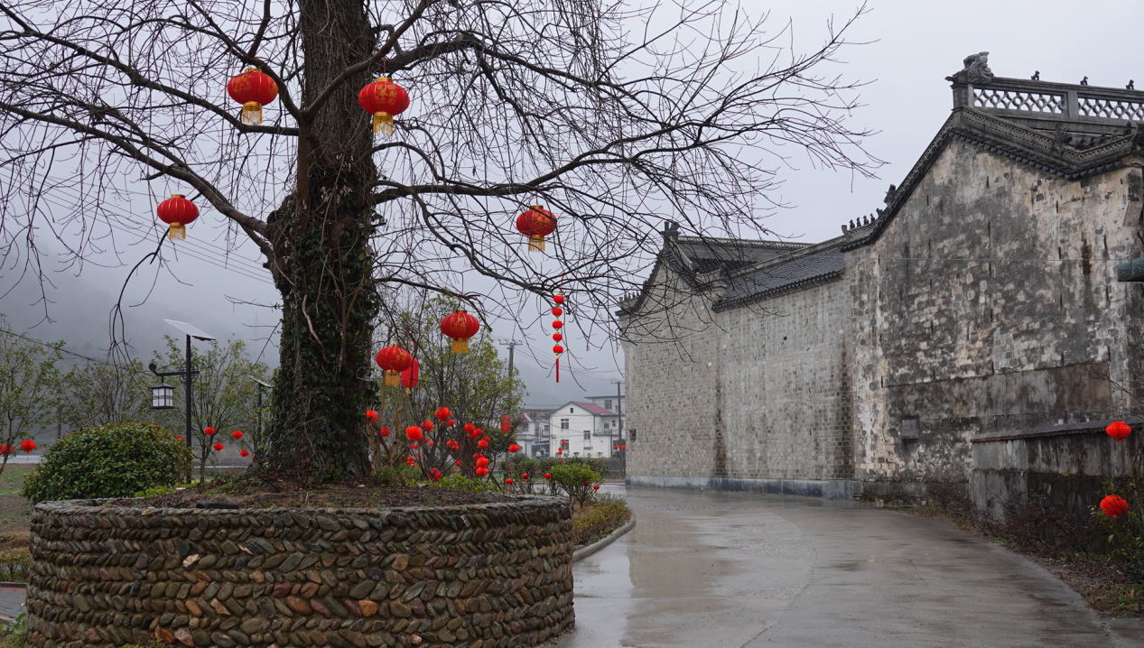 安徽东至县尧渡镇梅城村人居环境整治扮靓乡村颜值