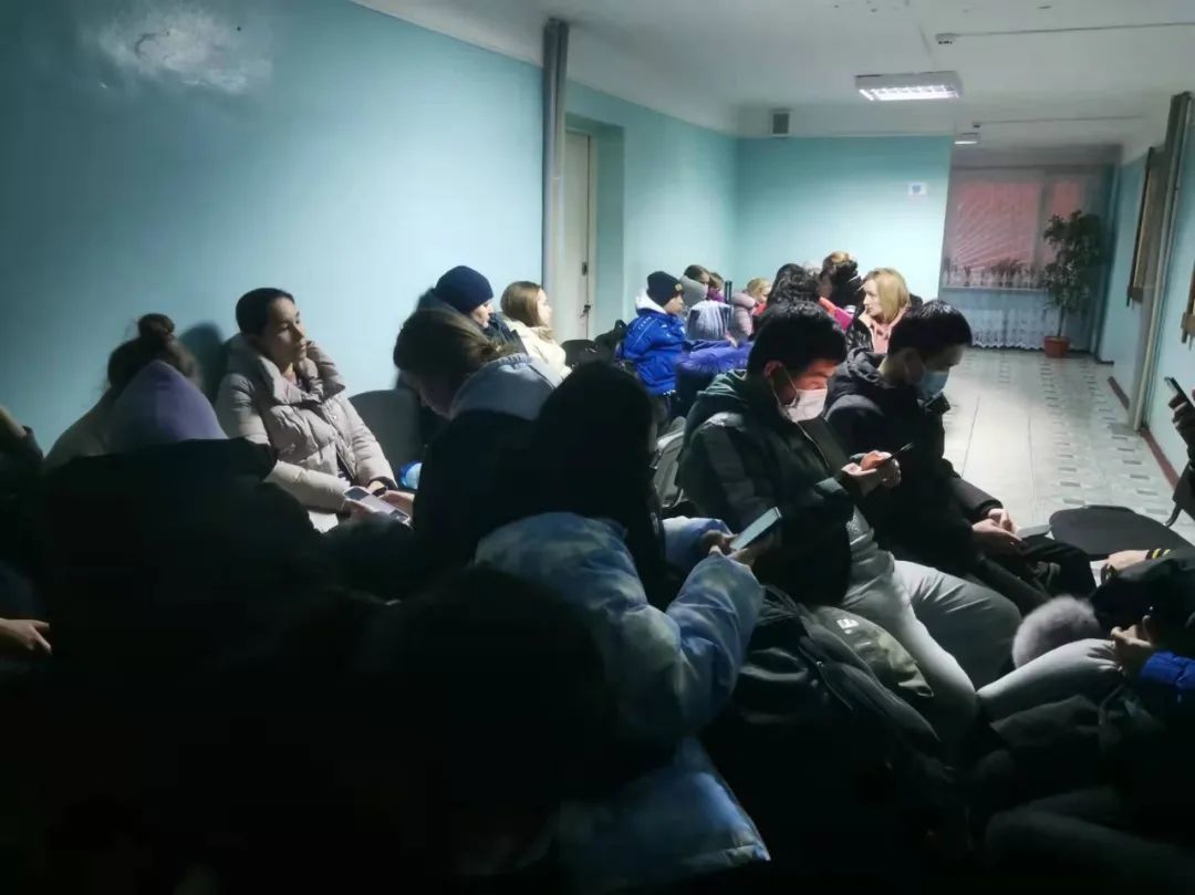 中國留學生躲在宿舍地下一層 圖源：受訪者提供