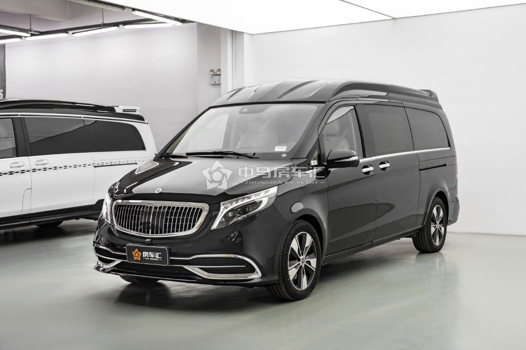2022款奔驰v260商务车高顶全隔断      
