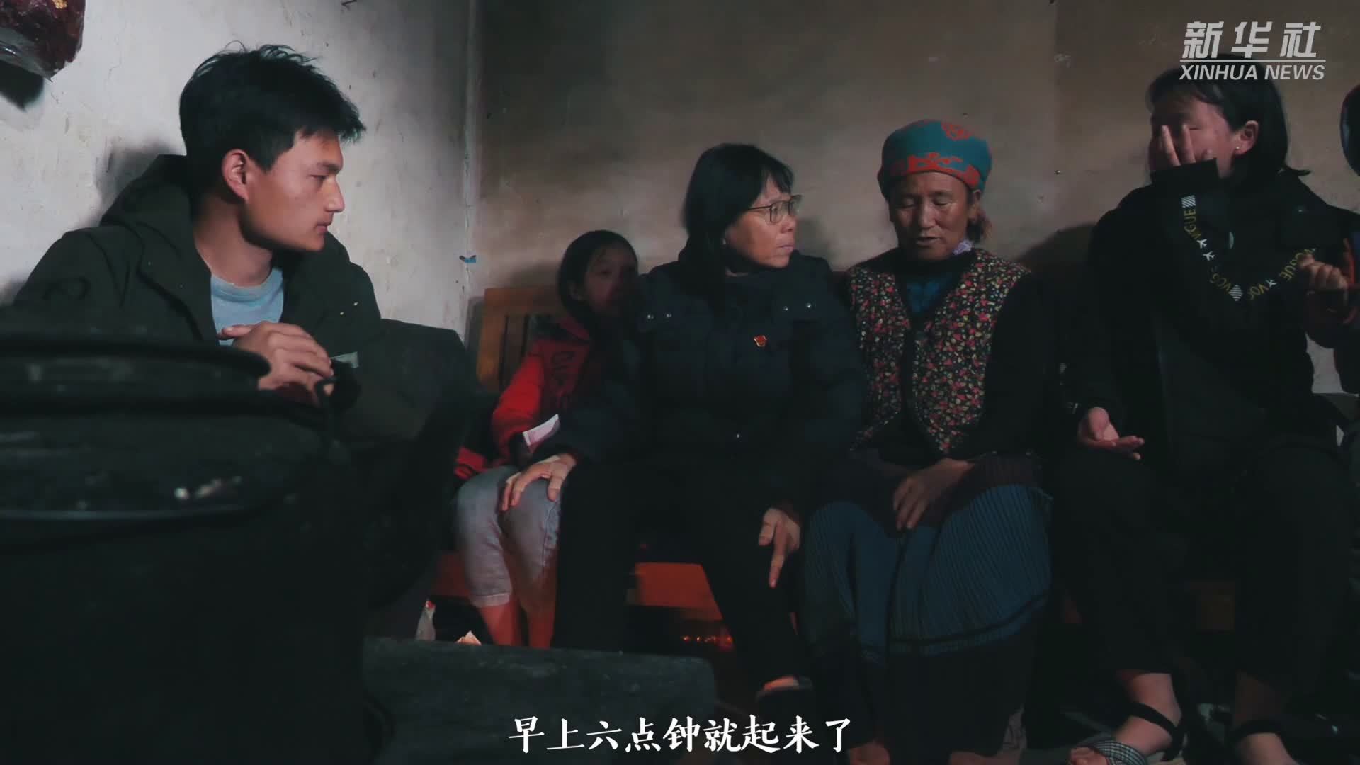 这个冬天,张桂梅被搀扶着走完家访路