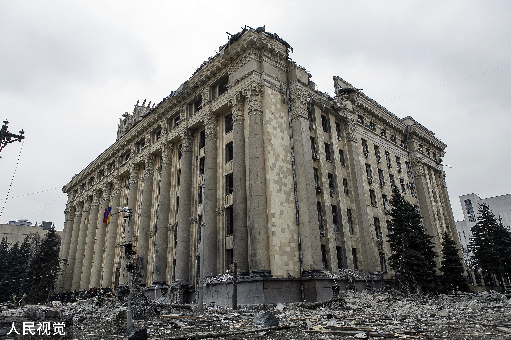 乌克兰媒体：哈尔科夫第五热电厂发生火灾 - 2022年9月12日, 俄罗斯卫星通讯社