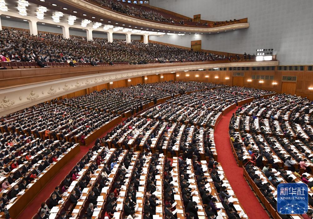 3月5日，第十三届全国人民代表大会第五次会议在北京人民大会堂开幕。新华社记者 高洁 摄