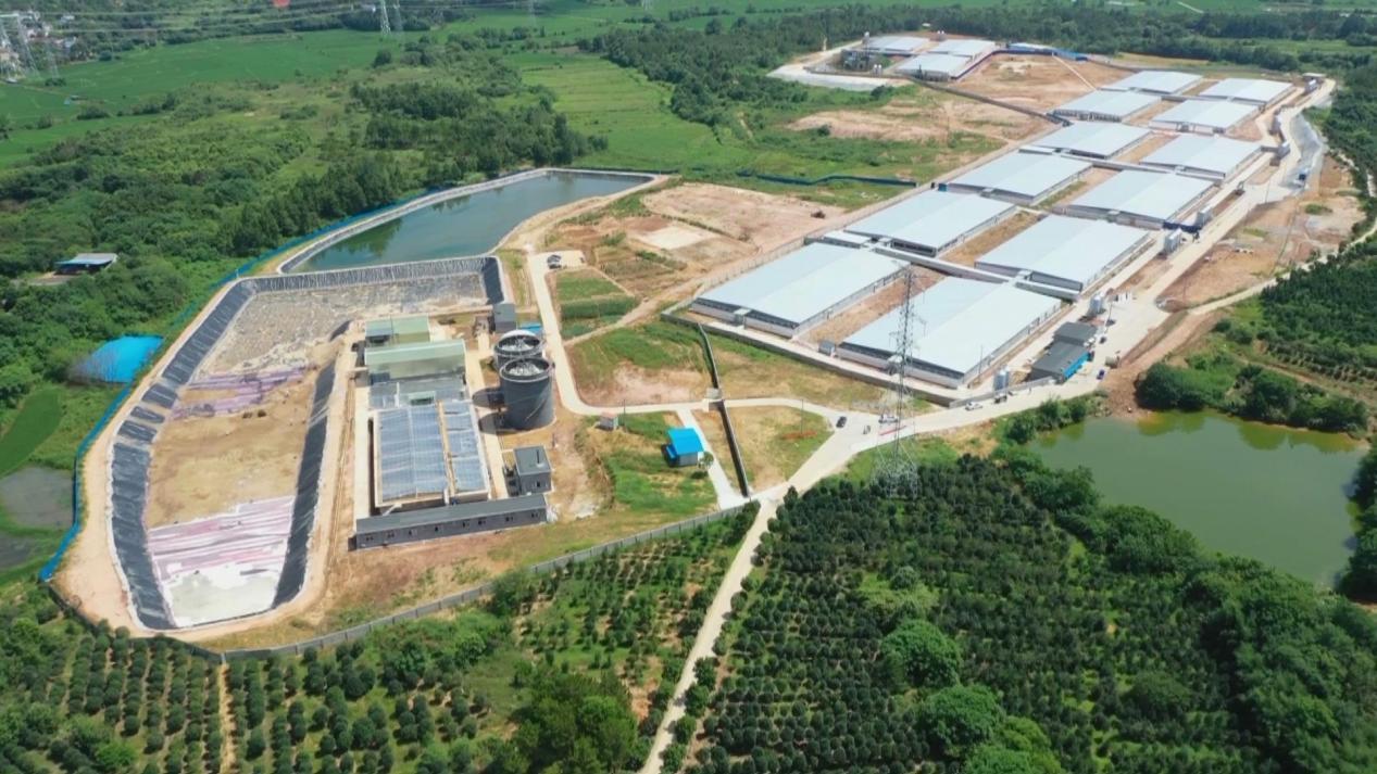 (图为新希望生猪养殖项目鸟瞰图)