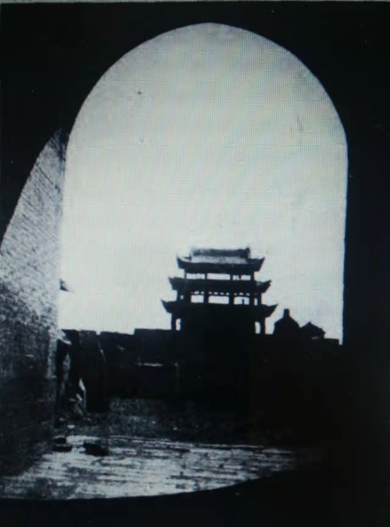 嘉峪关关城内景（1934年）  引自《西(11075628)-20220302170052.jpg