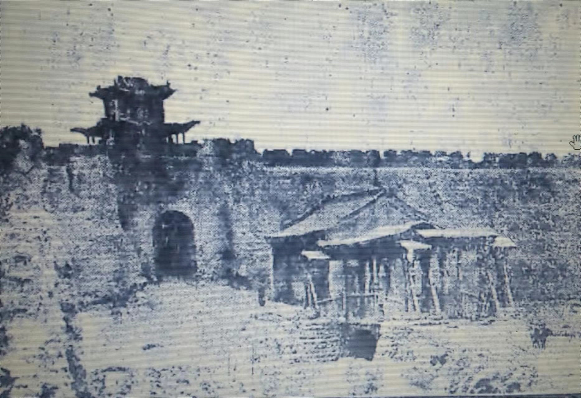 嘉峪关关城近景（1933年） 引自《河西(11075618)-20220302170040.jpg