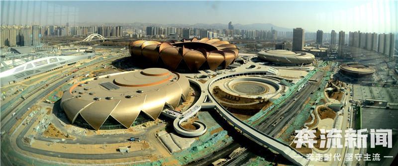 快来看！兰州奥体中心的“花儿”开了……