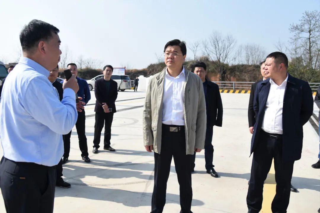 张子建考察鹰潭港余江港区中童综合码头