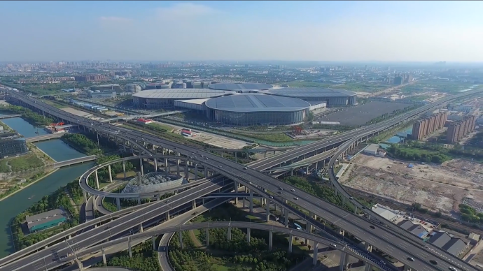 上海虹桥国际中央商务区这一年,"一区五新"功能框架加快显现