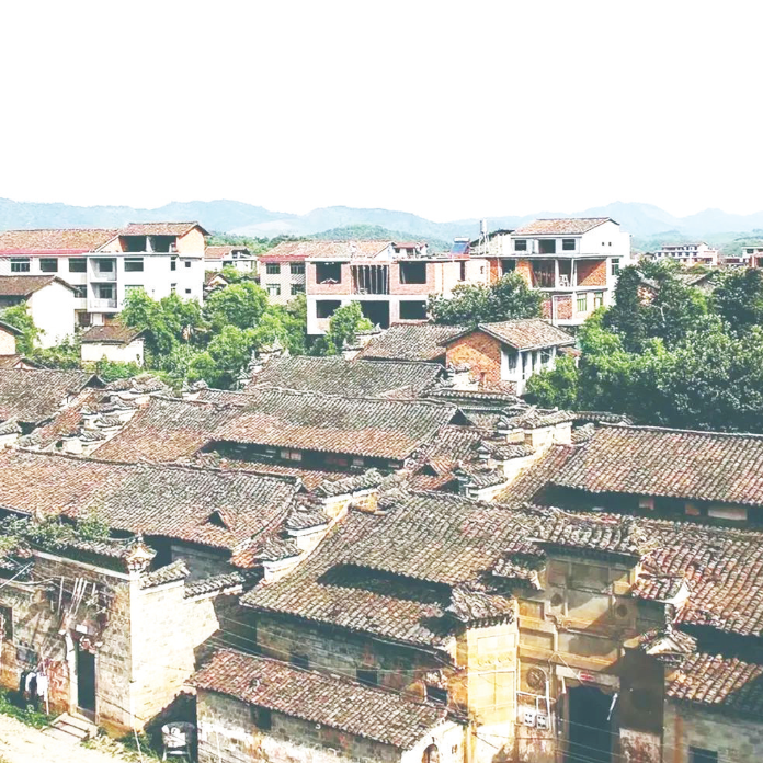 宜黄棠阴古镇 依水而兴因夏布久负盛名