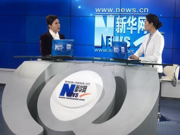 飞马滨青岛智能科技有限公司董事长刘羽菁接受新华网专访