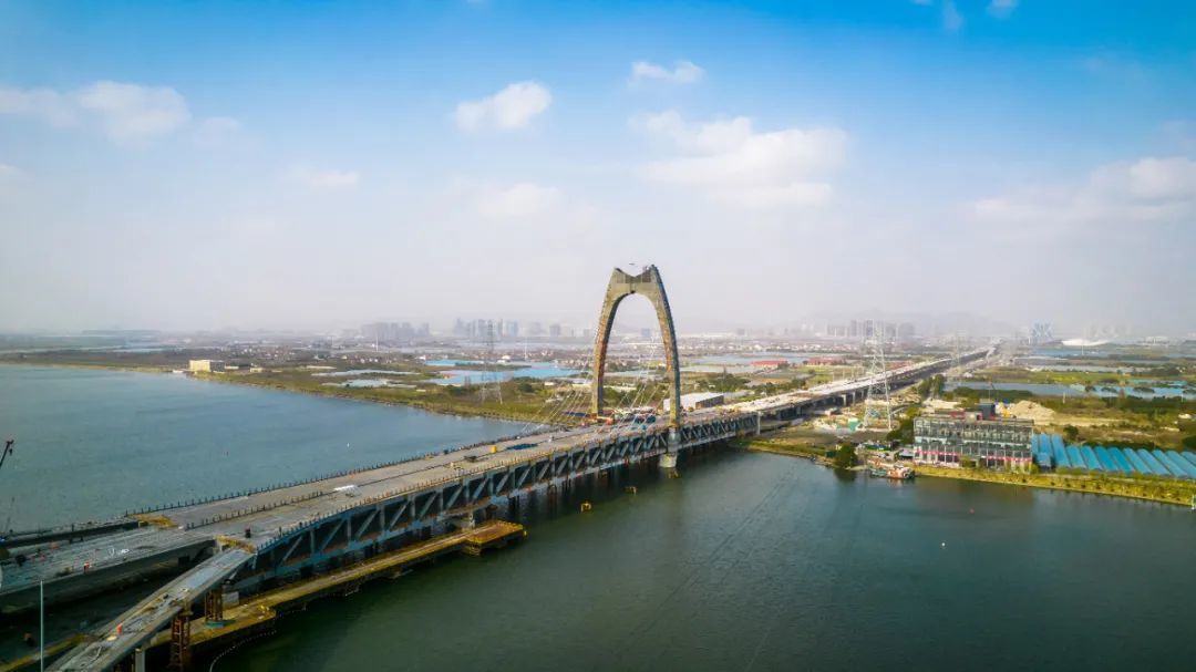 西洪大桥步入开通倒计时